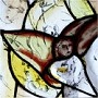 Chagall Angel (glass detail)